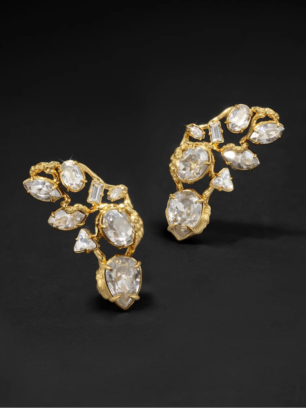 Alexis Bittar Éclat Crystal Studded Post O
Earrings